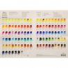 NUANCIER TEST GAMME 115 COULEURS AQUARELLE EXTRA FINE WINSOR