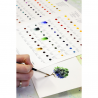 NUANCIER TEST GAMME 115 COULEURS AQUARELLE EXTRA FINE WINSOR