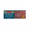 BLOC GRAPHITE + PIGMENTS AQUARELLABLE GRENAT