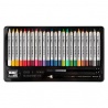 ETUI DE 24 CRAYONS WAX AQUARELL ET USTENSILES