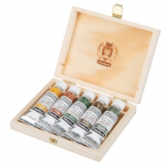 COFFRET BOIS 5 TUBES 15 ML HORADAM SUPER GRANULANTES URBAN