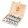 COFFRET BOIS 5 TUBES 15 ML HORADAM SUPER GRANULANTES URBAN