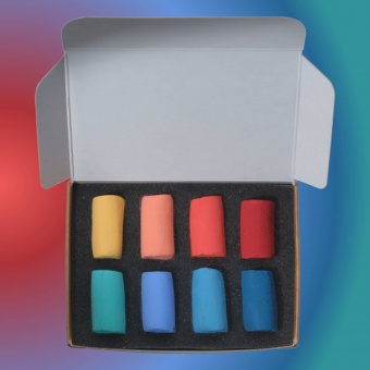 SET DECOUVERTE 8 DEMI PASTEL COULEURS DE L ÉTÉ