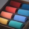 SET DECOUVERTE 8 DEMI PASTEL COULEURS DE L ÉTÉ