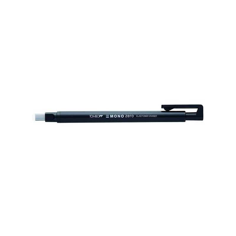 TOMBOW STYLO GOMME MONO ZERO NOIR POINTE RECTANGULAIRE 2.5 X 5 MM