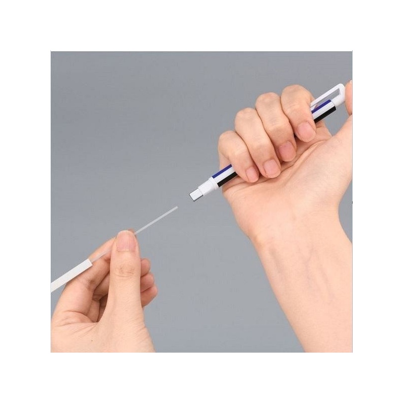 RECHARGE 2 GOMMES POUR STYLO MONO ZERO POINTE RECTANGULAIRE 2.5 X 5 MM