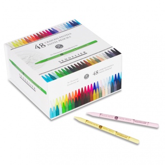 BOITE 48 CRAYONS PASTELS ASSORTIS