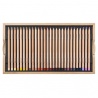 COFFRET BOIS DE 100 CRAYONS DE COULEUR LUMINANCE + ACCESSOIRES