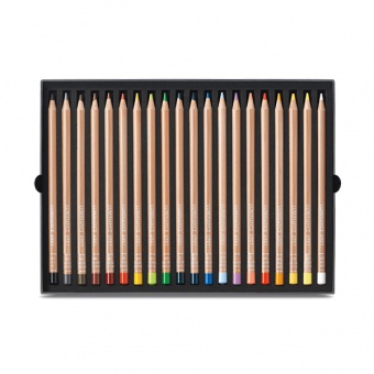 BOÎTE CARTON DE 20 CRAYONS DE COULEUR LUMINANCE