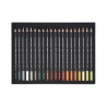 BOÎTE CARTON DE 40 CRAYONS DE COULEUR AQUARELLE ARTIST MUSEUM
