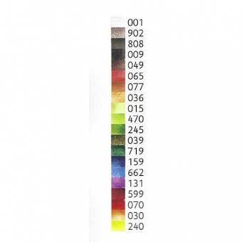 BOÎTE CARTON DE 20 CRAYONS DE COULEUR AQUARELLE ARTIST MUSEUM PAYSAGE