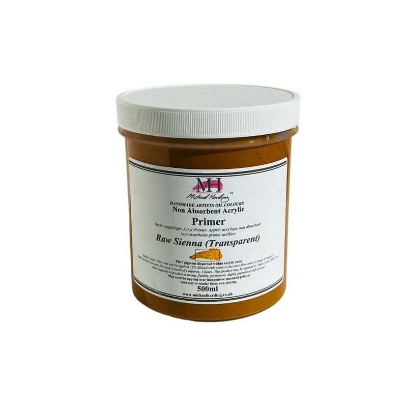 PRIMAIRE ACRYLIQUE NON ABSORBANT SIENNE NATURELLE TRANSPARENTE