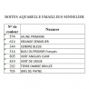 BOITE VOYAGE METAL EMAILLE NOIR 8 1/2 GODETS , 1 PINCEAU ET RESERVE D EAU