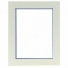 VERGE BLANC MARGE 5 BLEU FONCE