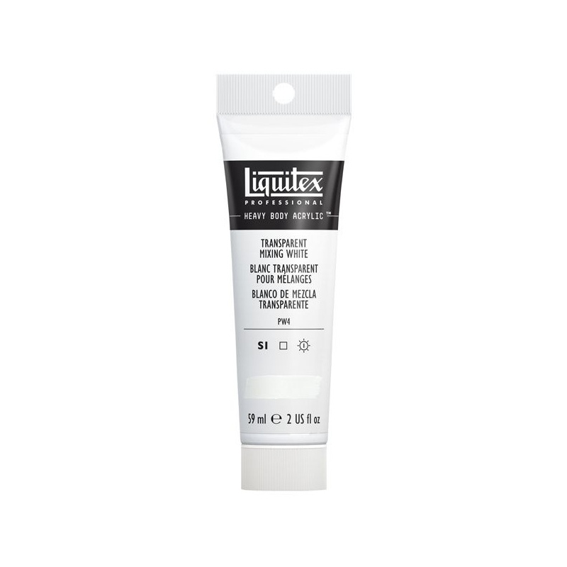 HEAVY BODY BLANC TRANSPARENT POUR MELANGES