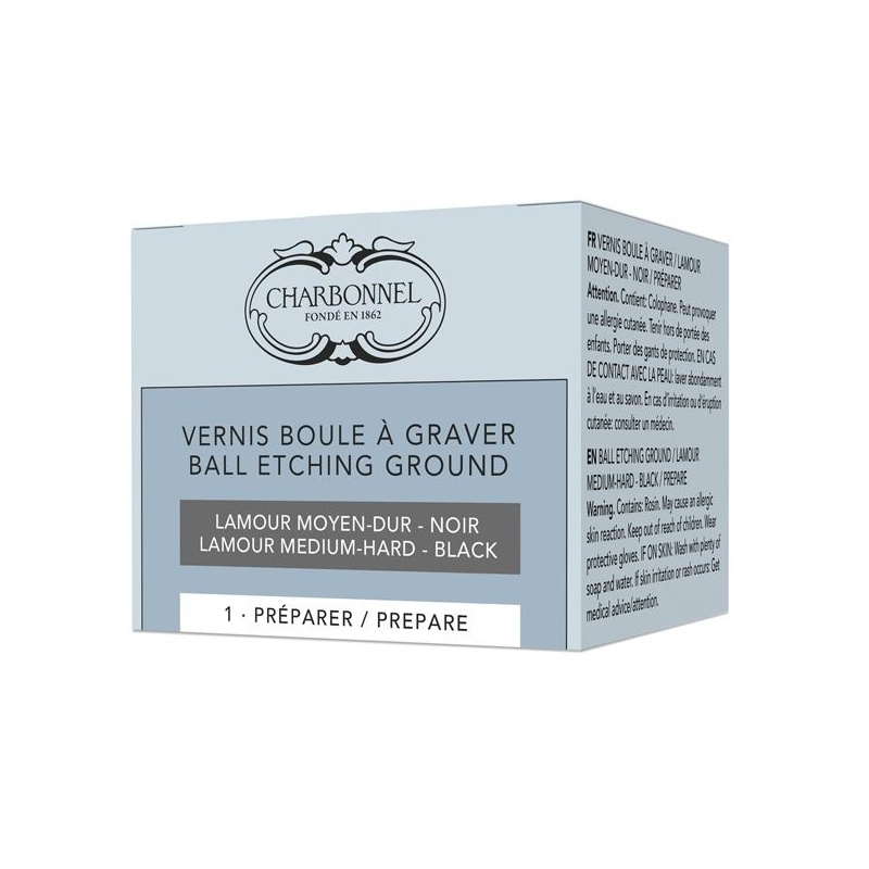 VERNIS BOULE A GRAVER LAMOUR NOIR DUR