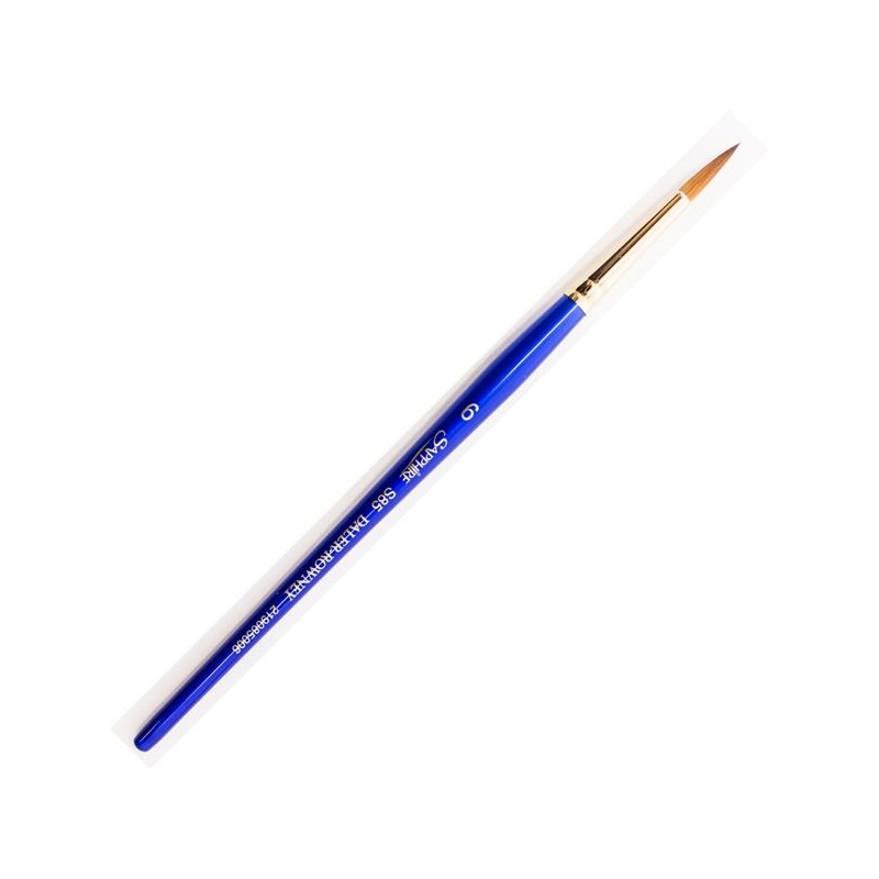 SAPPHIRE MARTRE ROUGE ET SYNTHETIQUE ROND SERIE 85