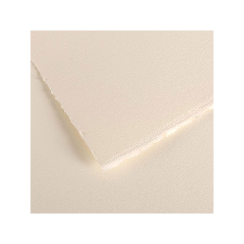 RAME 50 FEUILLES VELIN BFK RIVES 76 X 112 280 G CREME