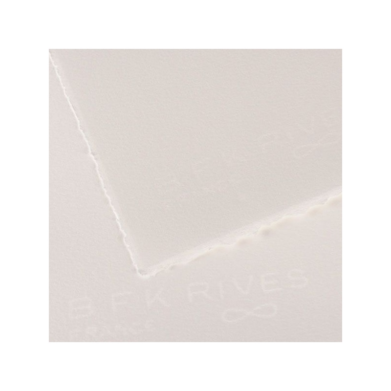 FEUILLE VELIN BFK RIVES 80 X 120 300 G BLANC