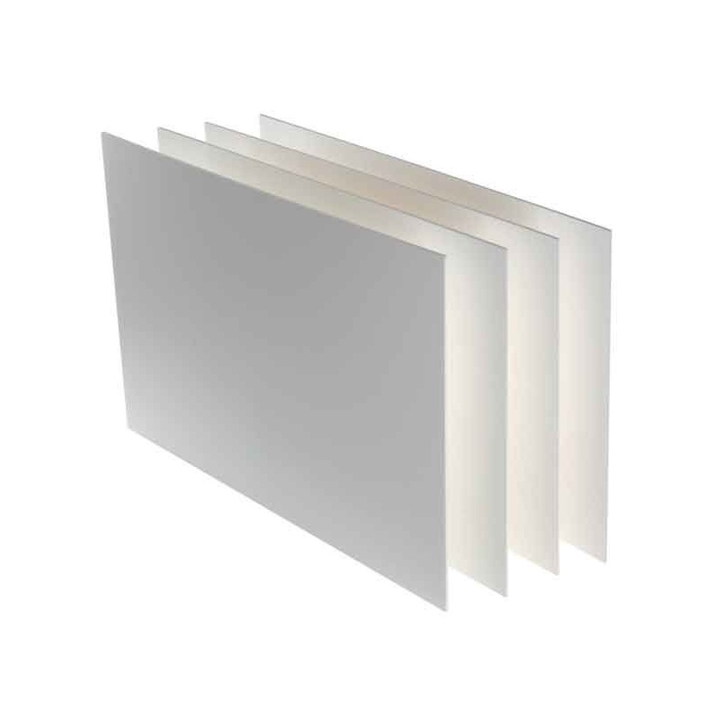 CANSON CARTON PLUME BLANC FEUILLE 5 MM 70 X 100