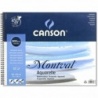 MONTVAL ALBUM SPIRALE 12 FEUILLES 300G GRAIN FIN BLANC NATUREL