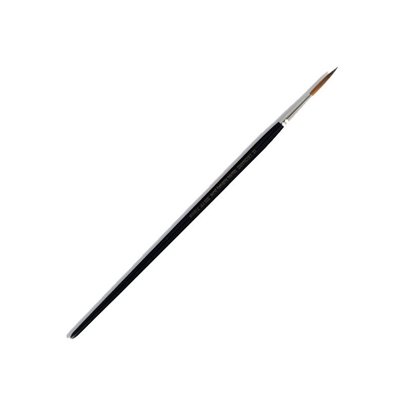 BROSSE A FILET MARTRE KOLINSKY PURE RONDE POINTUE SERIE 355FP
