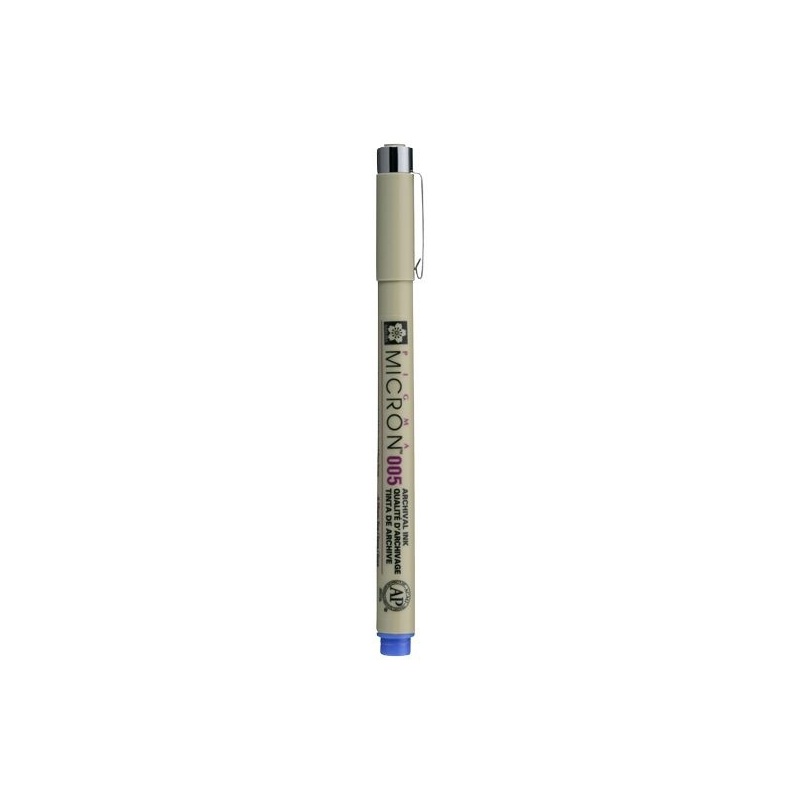 PIGMA MICRON  POINTE CALIBREE 005 - 0.20 MM - BLEU