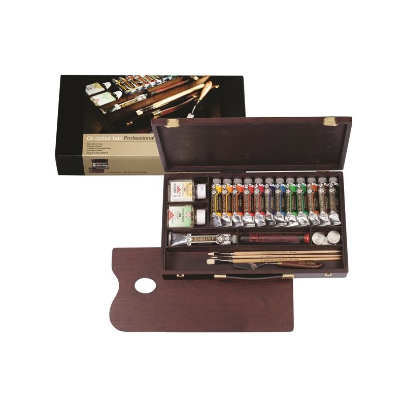 COFFRET BOIS PROFESSIONNAL HUILE REMBRANDT