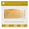 BLOC COLLE 4 CÔTES 100 % COTON 300 G 20 FEUILLES  GRAIN TORCHON 26 X 26