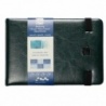 CARNET DE VOYAGE 100 % COTON 24 FEUILLES 300 G GRAIN FIN 9 X 14