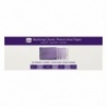 BLOC COLLE 4 CÔTES 100 % COTON 300 G 20 FEUILLES  GRAIN SATIN 13 X 38