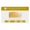FEUILLE AQUARELLE 100 % COTON 300 G GRAIN TORCHON 56 X 76