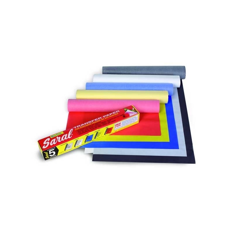 ROULEAU PAPIER TRANSFERT SARAL BLEU