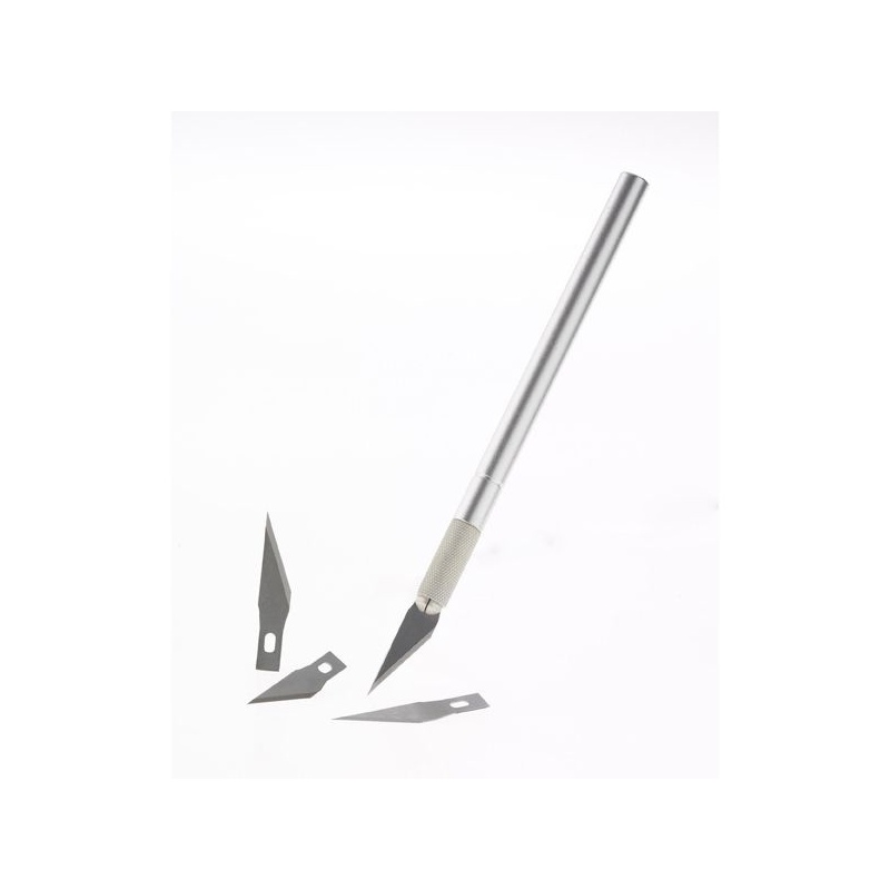 CUTTER N° 1 MANCHE ALUMINIUM + 5 LAMES