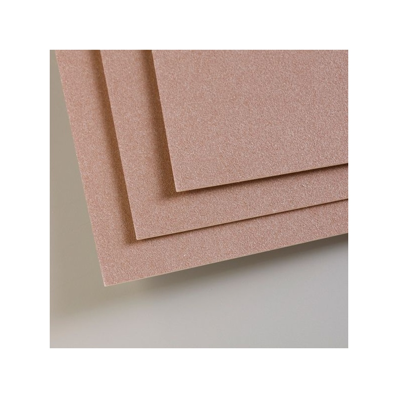 FEUILLE CONTRE COLLEE PASTELMAT EPAIS. 1.8 MM  BRUN