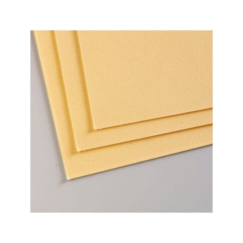 FEUILLE CONTRE COLLEE PASTELMAT EPAIS. 1.8 MM  BOUTON D' OR