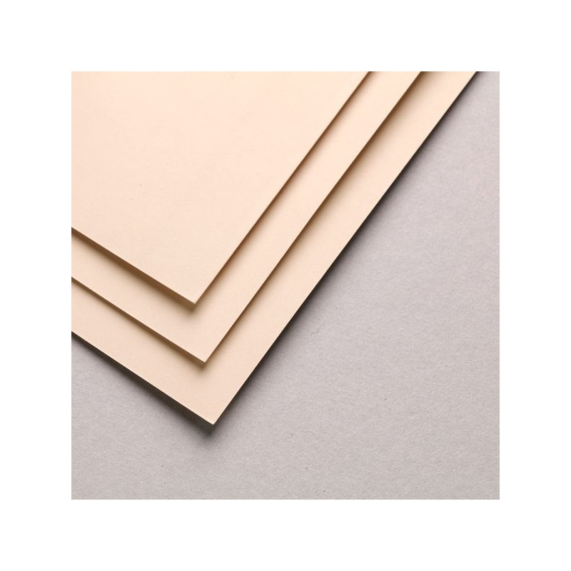 FEUILLE CONTRE COLLEE PASTELMAT EPAIS. 1.8 MM  BEIGE