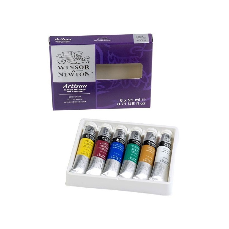 W.N.  SET CARTON 6 TUBES 37 ML ARTISAN