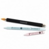 PORTE CRAYON PASTEL METAL NOIR
