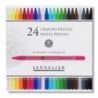 BOITE 24 CRAYONS PASTELS ASSORTIS
