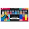 SET INITIATION 10 TUBES 21 ML GOUACHE EXTRA FINE COULEURS PRIMAIRES