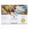 POCHETTE 6 FEUILLES PASTEL CARD 30 X 40 JAUNE DE NAPLES 1