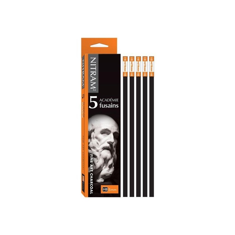 5 BATONS CARRES 5 X 5 MM MOYEN HB