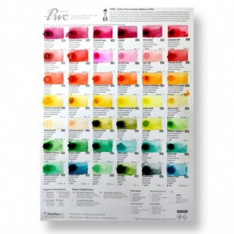 CARTE TEST DES 104 COULEURS...