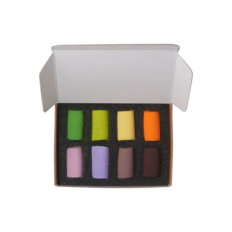 SET DECOUVERTE 8 DEMI PASTEL COULEURS DU PRINTEMPS