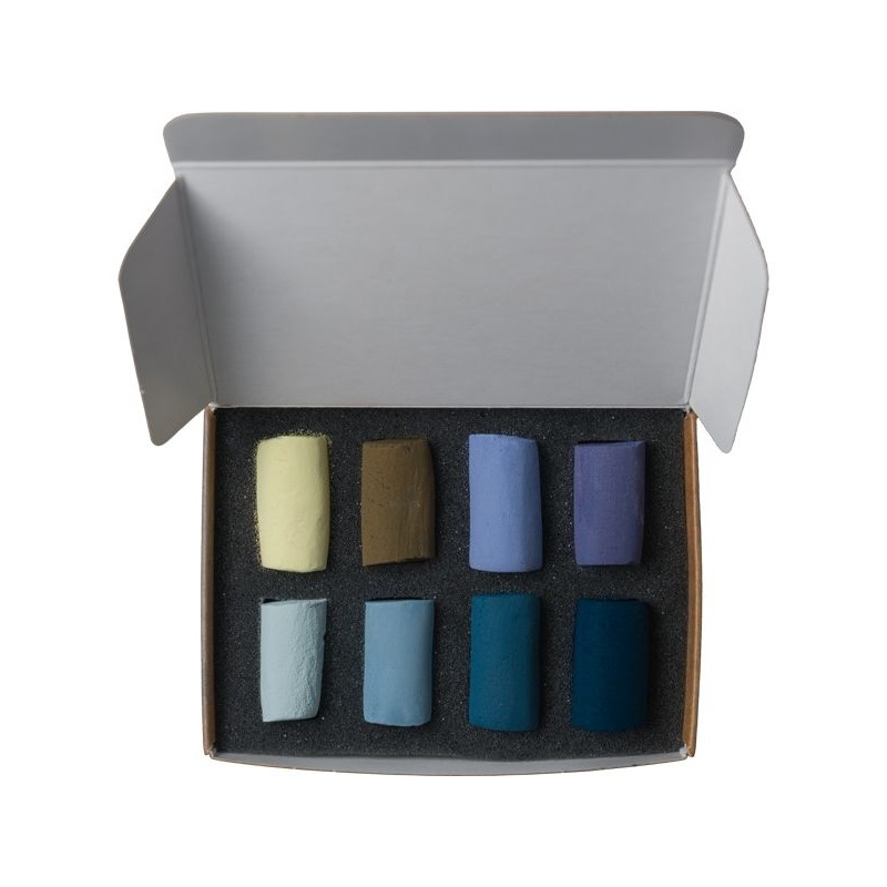 SET DECOUVERTE 8 DEMI PASTEL COULEURS D HIVER