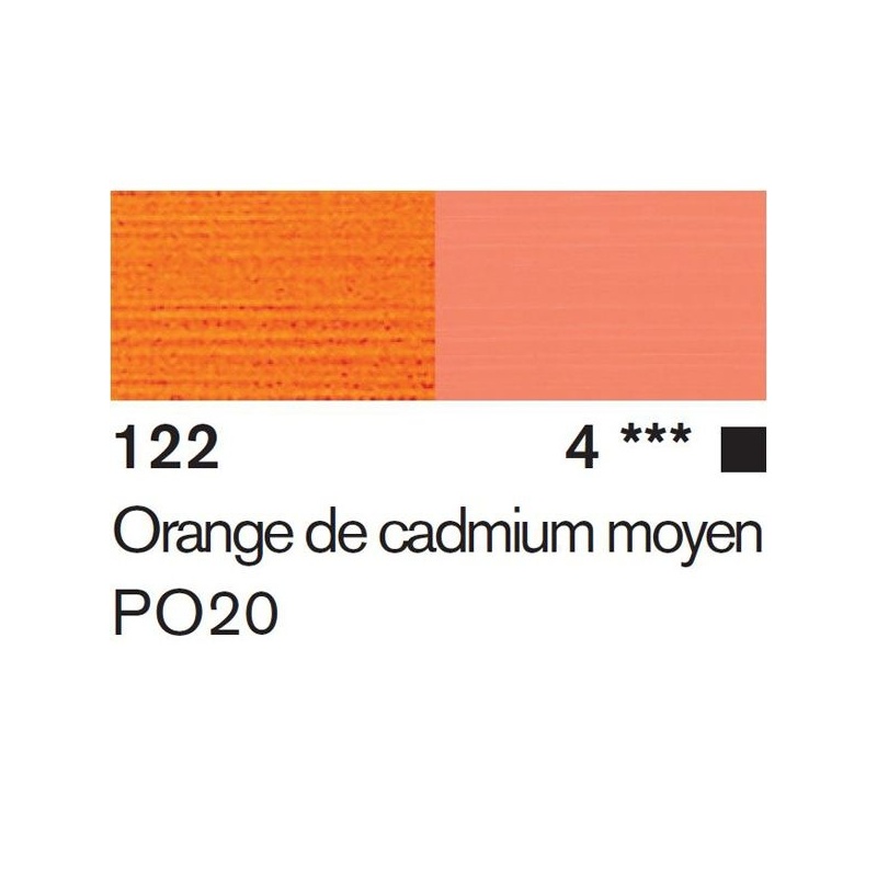 ORANGE DE CADMIUM MOYEN