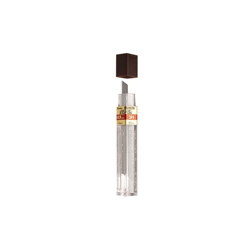 ETUI 12 MINES GRAPHITE HI POLYMER SUPER 0.3 MM H