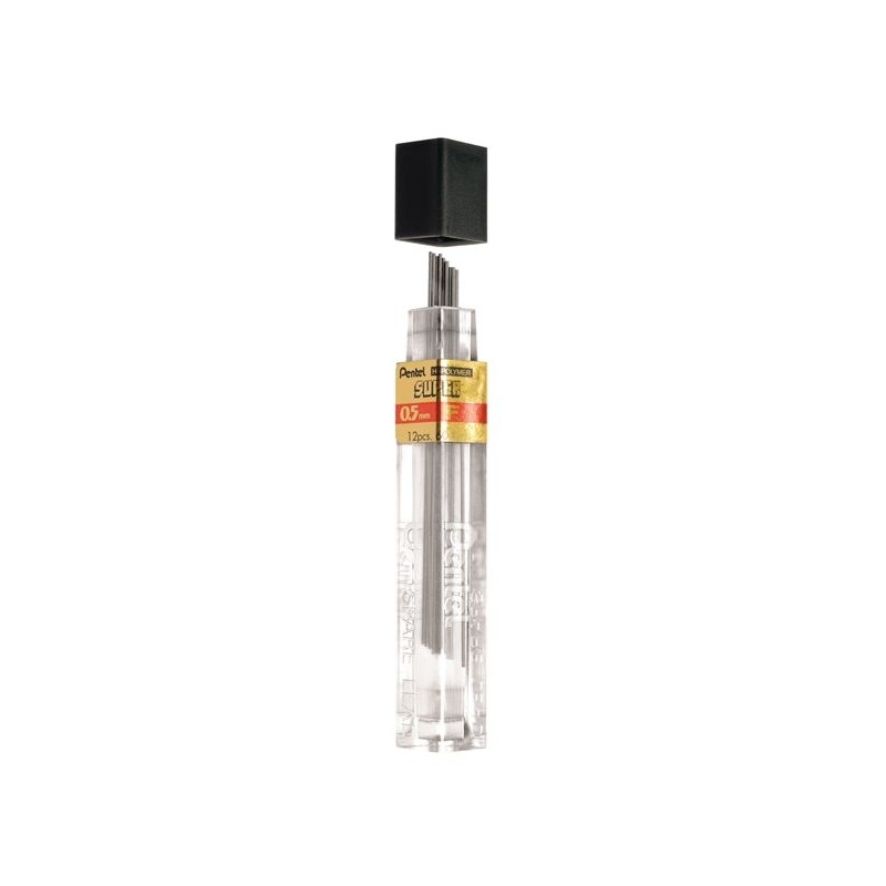 ETUI DE 12 MINES GRAPHITE HI POLYMER SUPER 0.5 MM  F