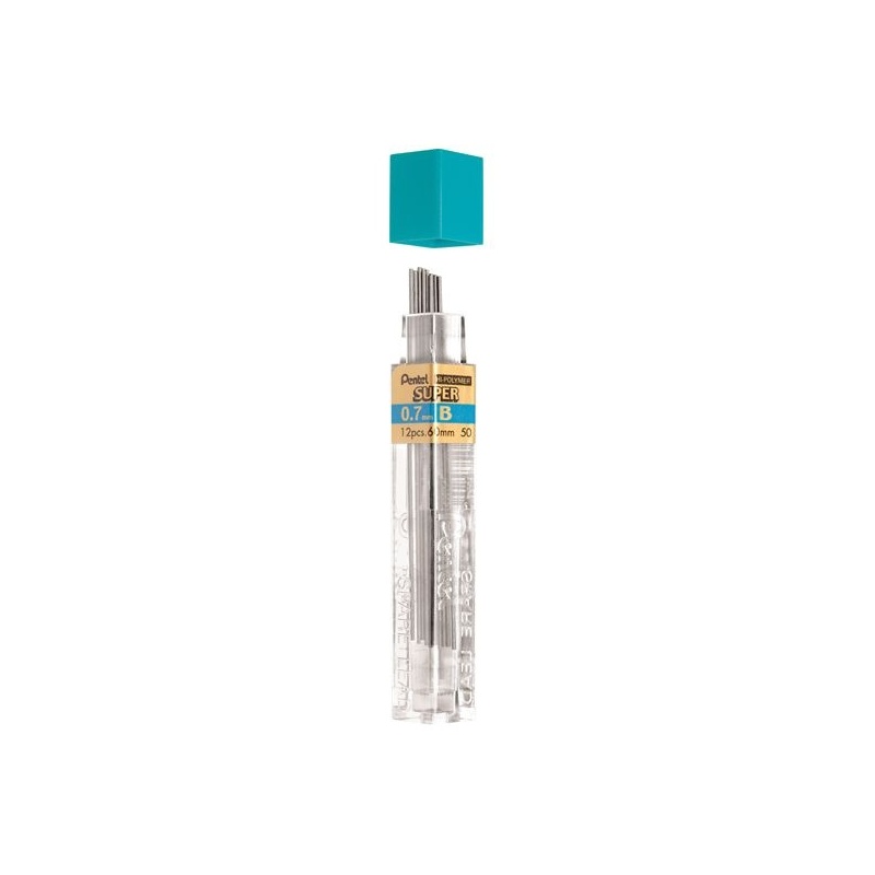 ETUI DE 12 MINES GRAPHITE HI POLYMER SUPER 0.7 MM B